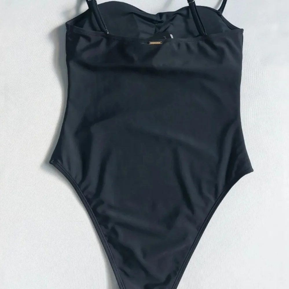 Relleciga one piece Bikini women's‎ black size M